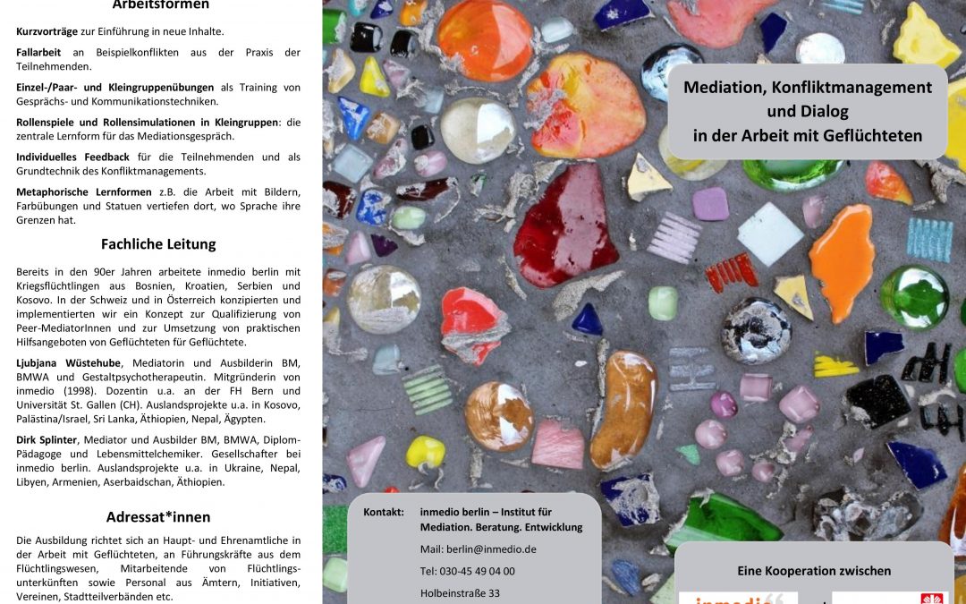 Neue Ausbildung in Kooperation mit dem Caritasverband für das Erzbistum Berlin e.V.