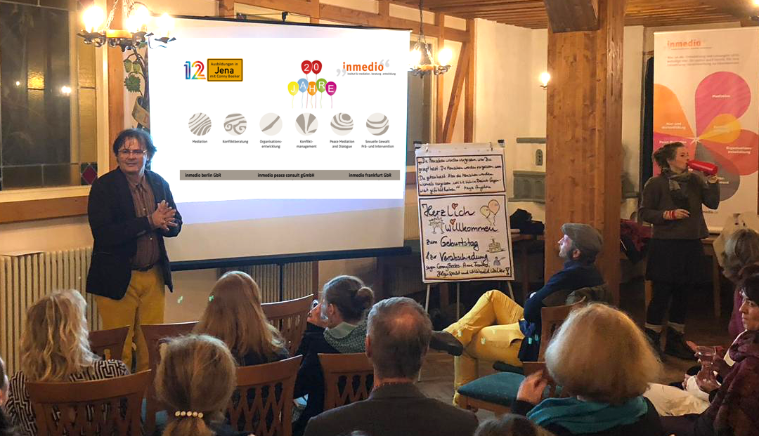 20 Jahre inmedio und ein Dutzend Ausbildungen in Jena
